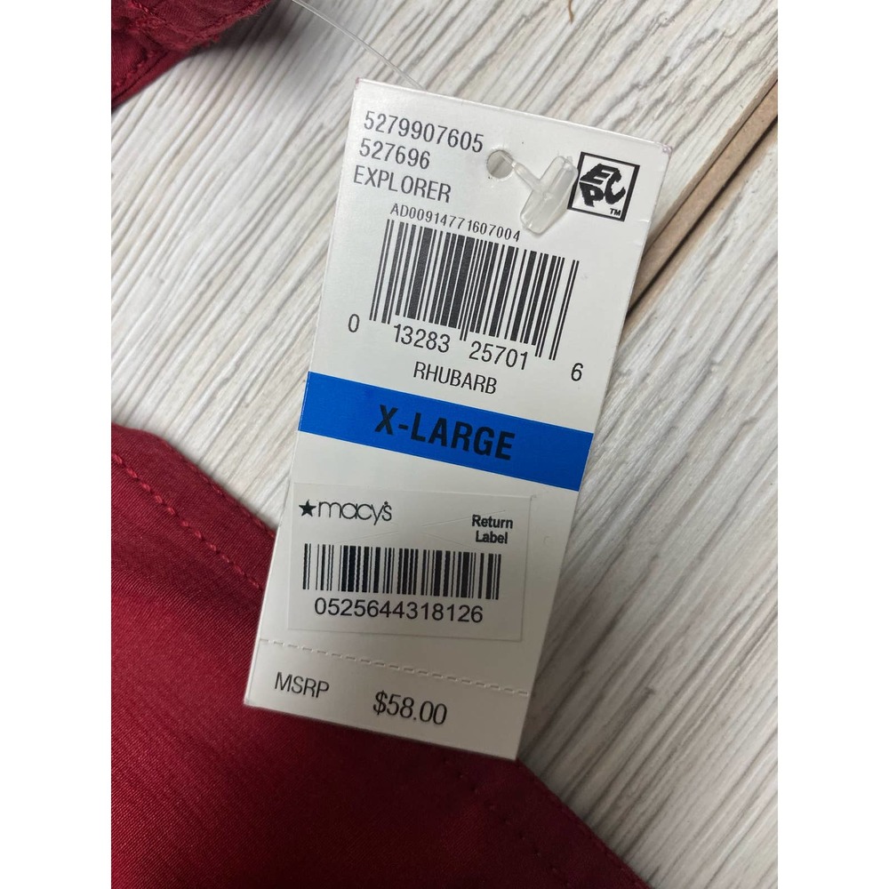 G.H. Bass & Co red short sleeve shirt size xl free shipping
